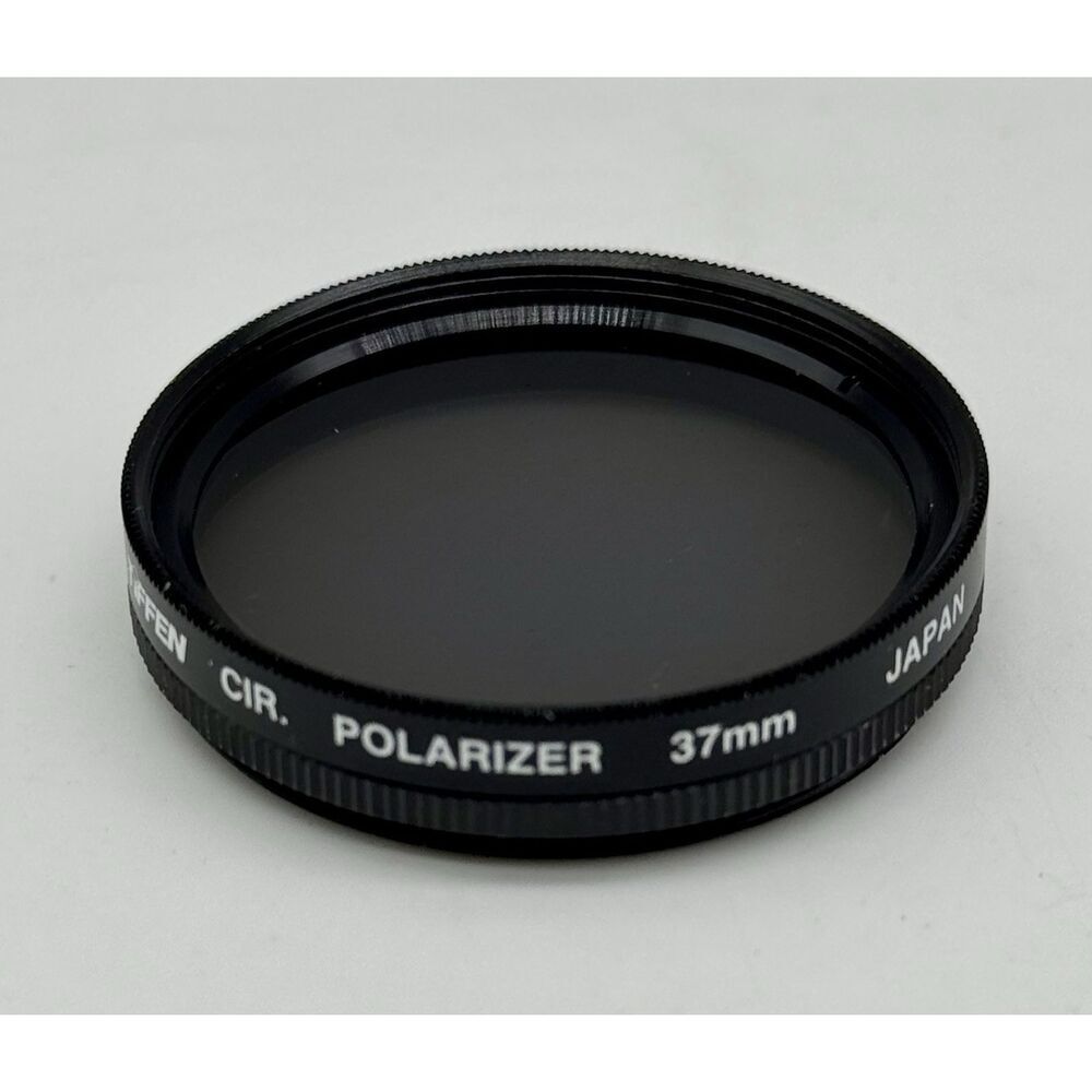 Tiffen 37mm Circular Polarizer Lens Made In‎ Japan